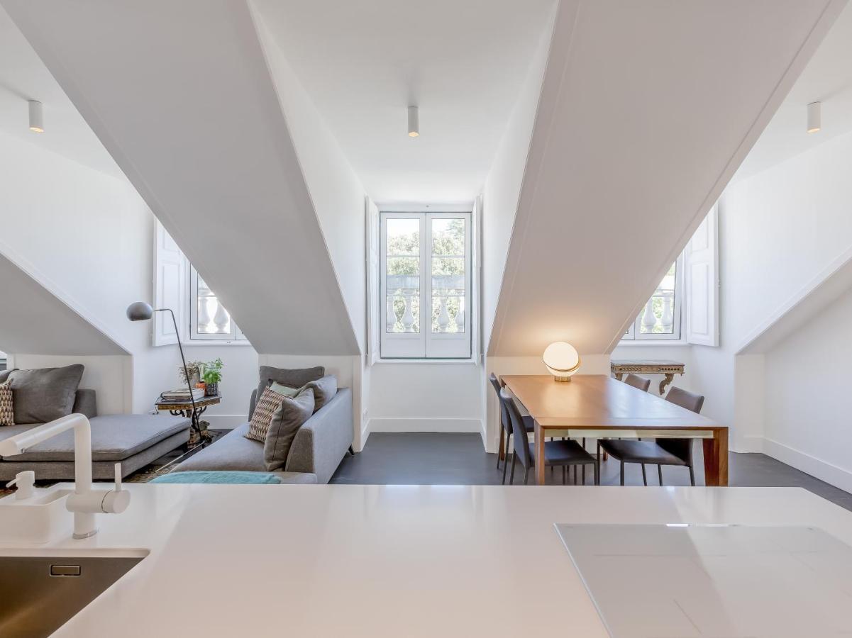 Principe Real Charming Garden View Flat At The Heart Of Lisbon Apartment Exterior foto
