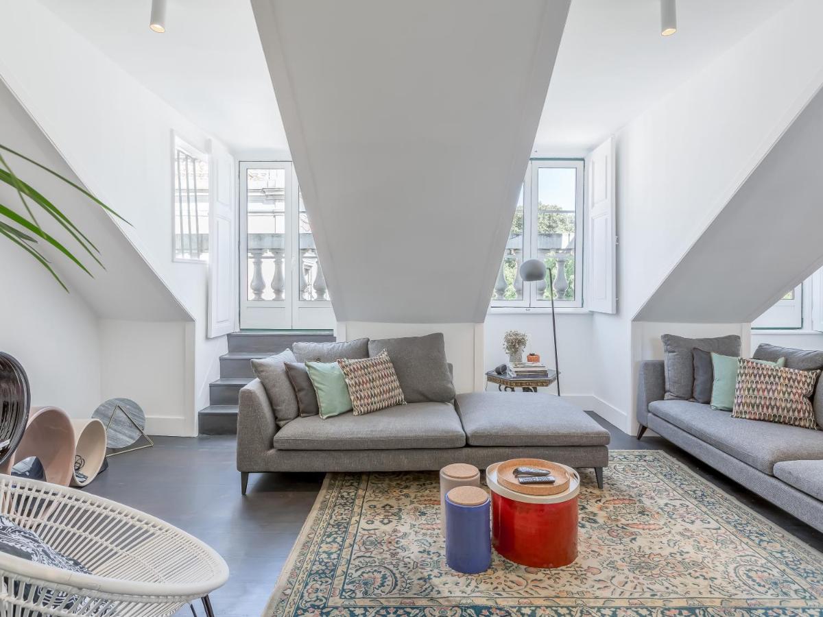 Principe Real Charming Garden View Flat At The Heart Of Lisbon Apartment Exterior foto