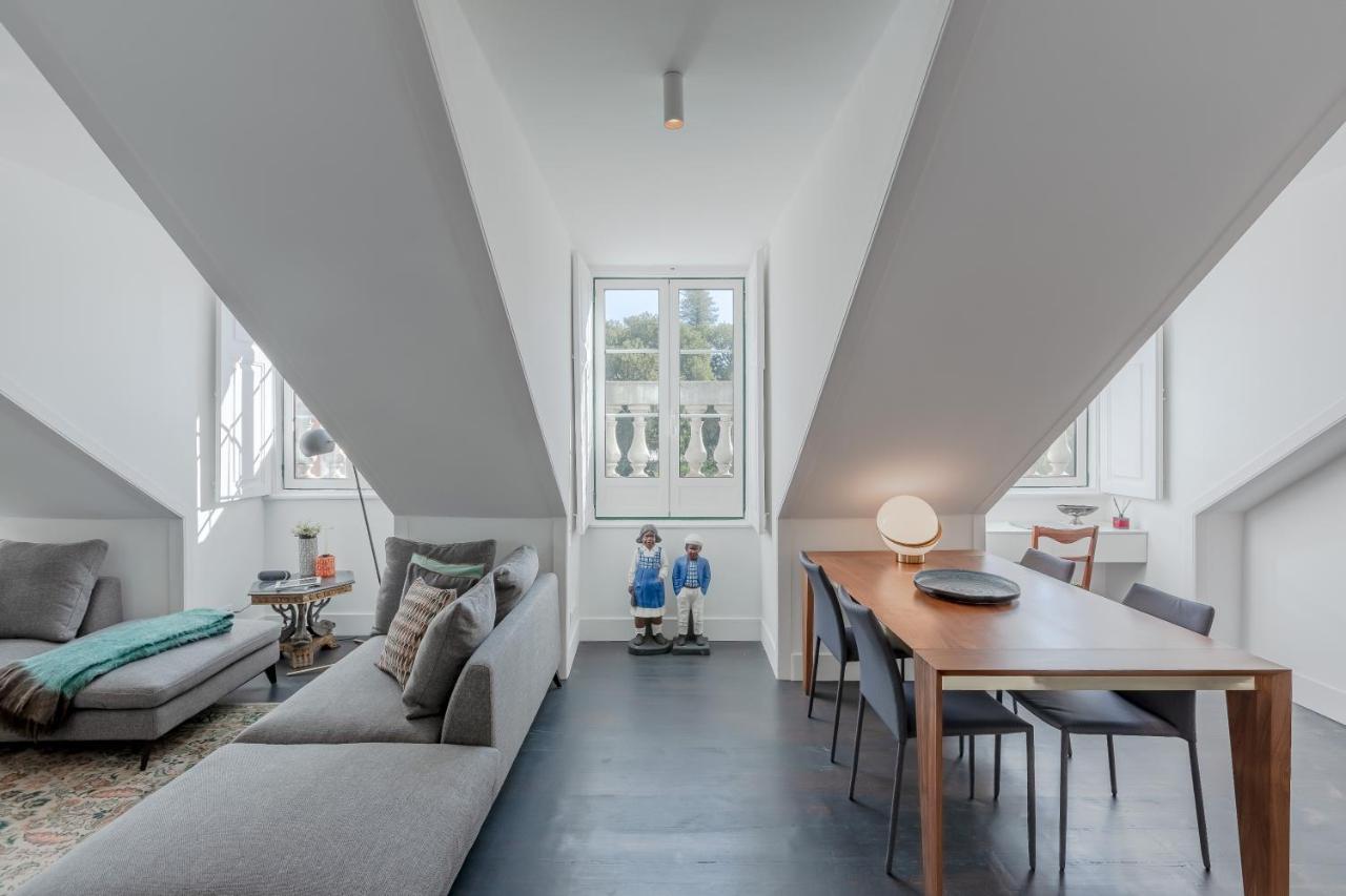 Principe Real Charming Garden View Flat At The Heart Of Lisbon Apartment Exterior foto